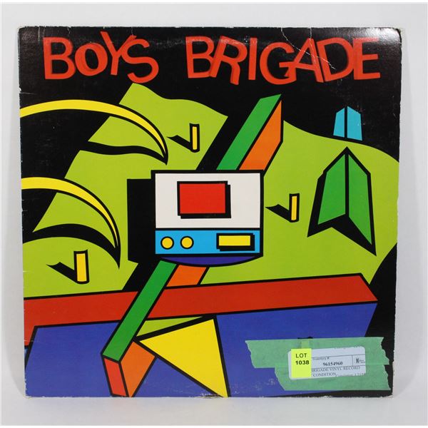 BOYS BRIGADE VINYL RECORD GREAT CONDITION