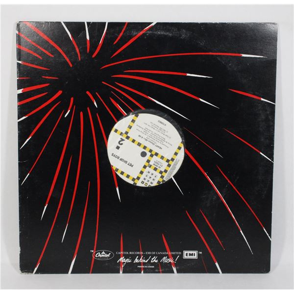PET SHOP BOYS RECORD