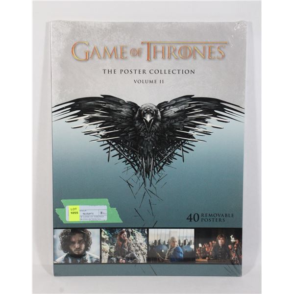 BRAND NEW GAME OF THRONES THE POSTER COLLECTION VO