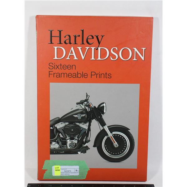 BRAND NEW HARLEY DAVIDSON 16 FRAMEABLE PRINTS