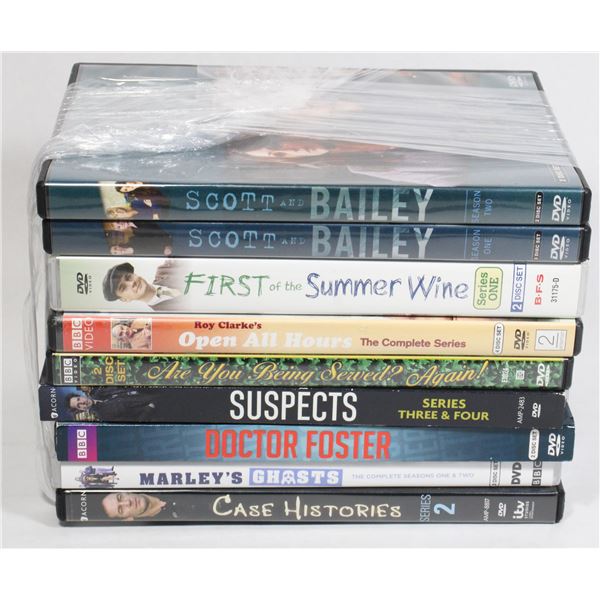 LOT OF 9 ASSORTED MOVIES INCLUDING DOCTOR FOSTER