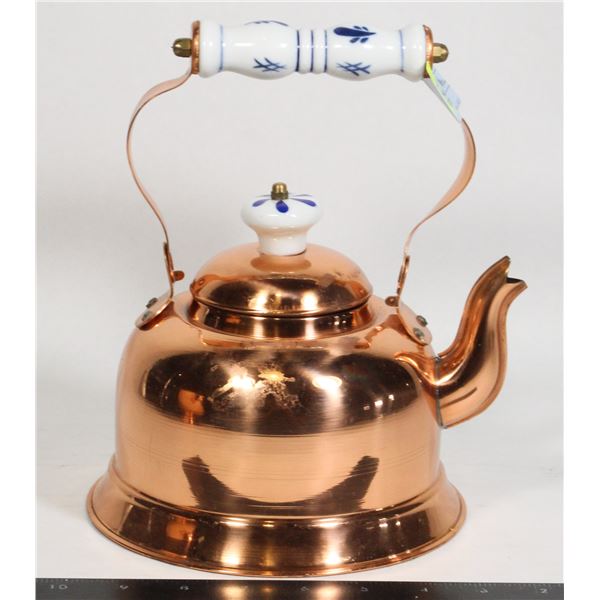 COPPER TEA KETTLE