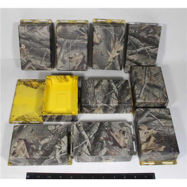 LOT OF OUTDOOR ELECTRICAL BOXES