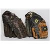 Image 1 : TWO BASEBALL GLOVES