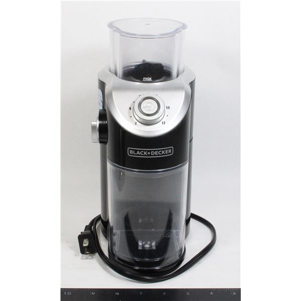BLACK+DECKER BURR MILL COFFEE GRINDER