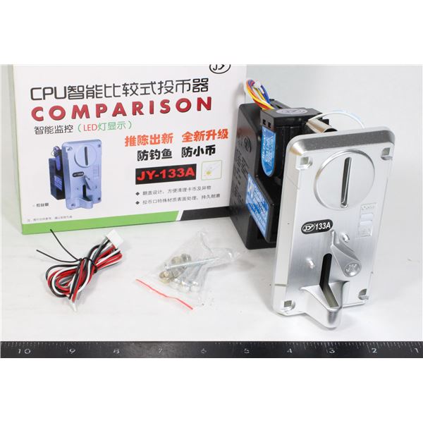 JY-133A CPU COMPARABLE COIN ACCEPTOR IN BOX