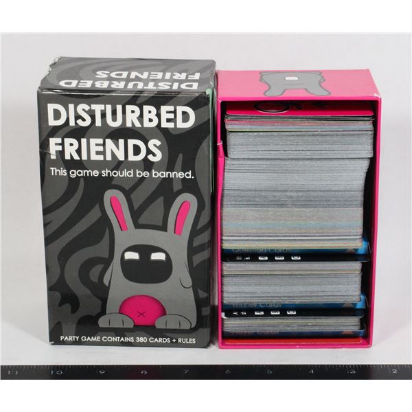 DISTURBED FRIENDS PARTY GAME
