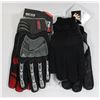 Image 1 : 2 PAIRS OF WORK GLOVES DRILLER XL / HIPORA 2XL