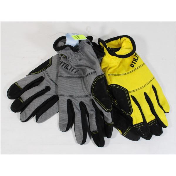 2 NEW PAIRS OF FIRM GRIP UTILITY GLOVES