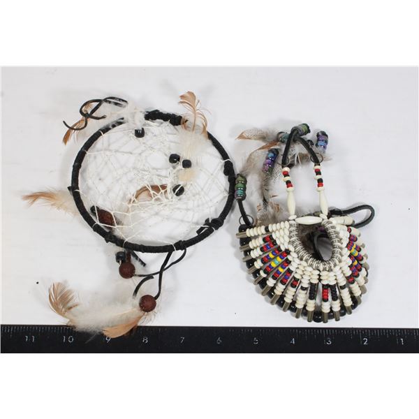 DREAM CATCHER AND HEAD DRESS