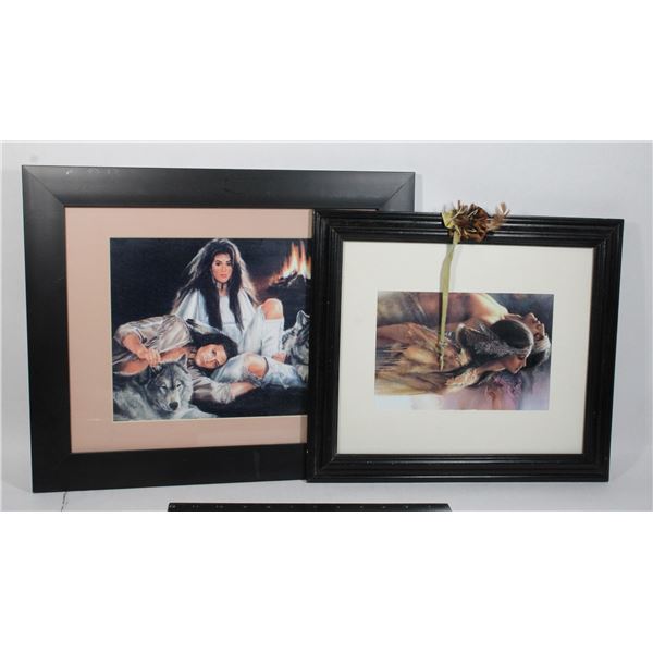 2 NATIVE AMERICAN PICTURES