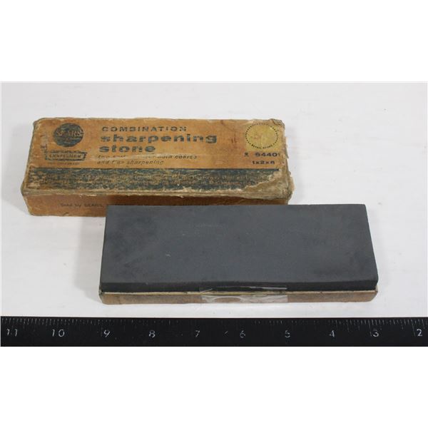 NEW OLD STOCK VINTAGE SHARPENING STONE