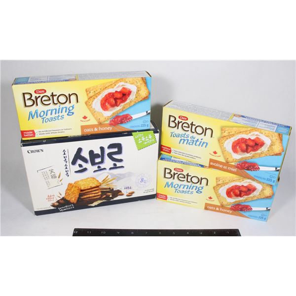KOREAN BISCUITS & BRETON CRACKERS 915 G