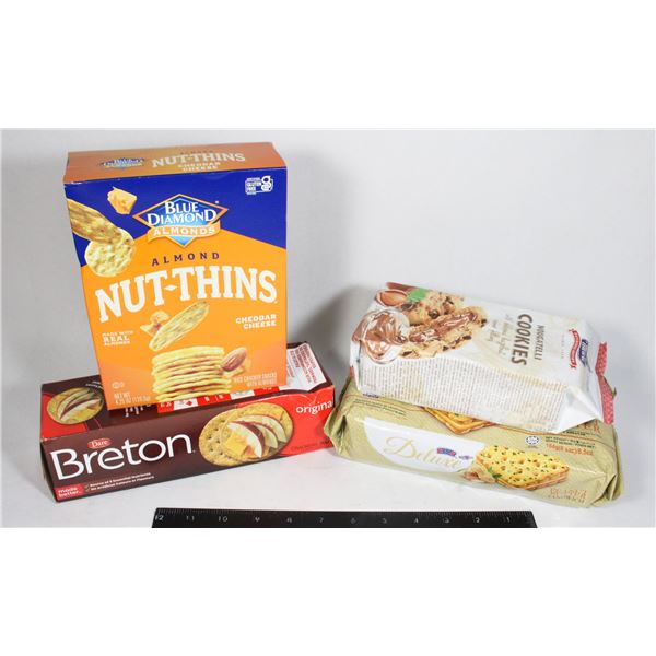 BISCUITS / COOKIES / ALMONDS / PB SANDWICHES