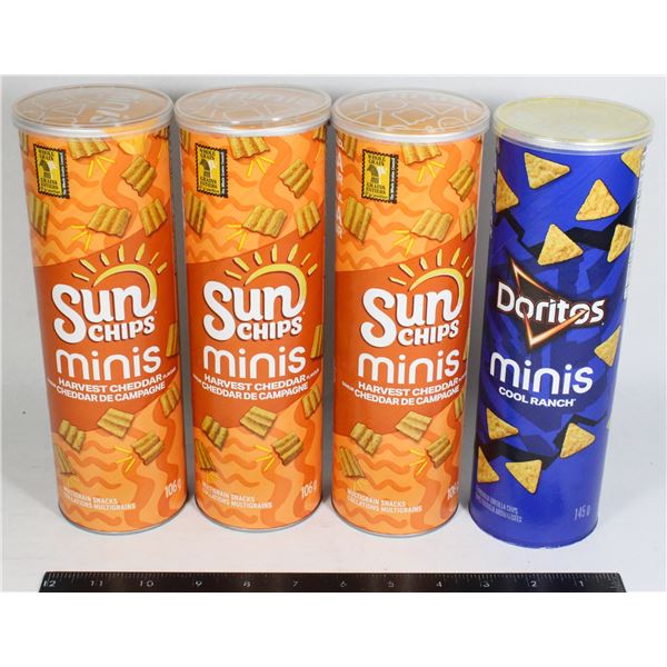 SUN CHIPS & DORITOS 4x106G