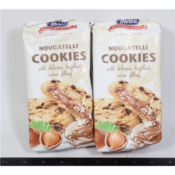 TWO NOUGATELLI COOKIES