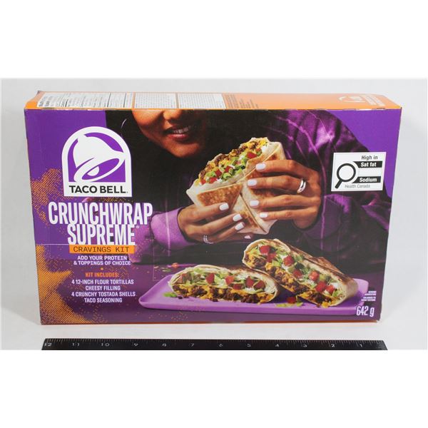 CRUNCH WRAP SUPREME CRAVINGS KIT (642G)