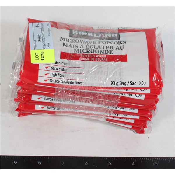 KIRKLAND MICROWAVE POPCORN 8 X 96G BAGS