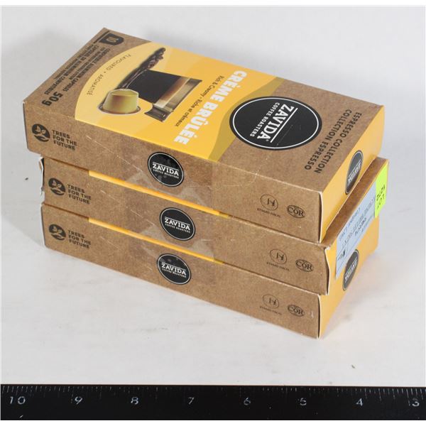 ZAVIDA CREME BROULEE 50G X 3