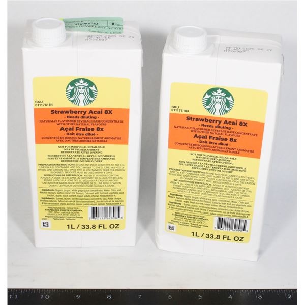 STARBUCKS STRAWBERRY ACAI 8X