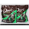 Image 1 : TWO DOVE DARK CHOCOLATE AND MINT SWIRL