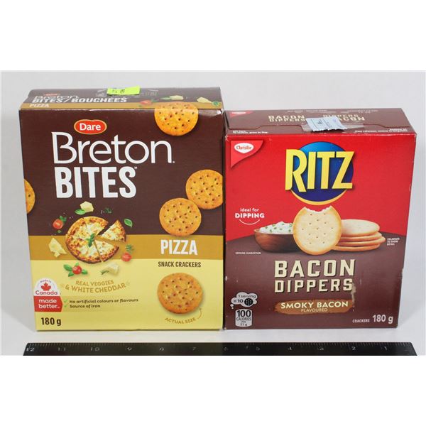 RITZ BACON DIPPERS / BRETON CRACKERS