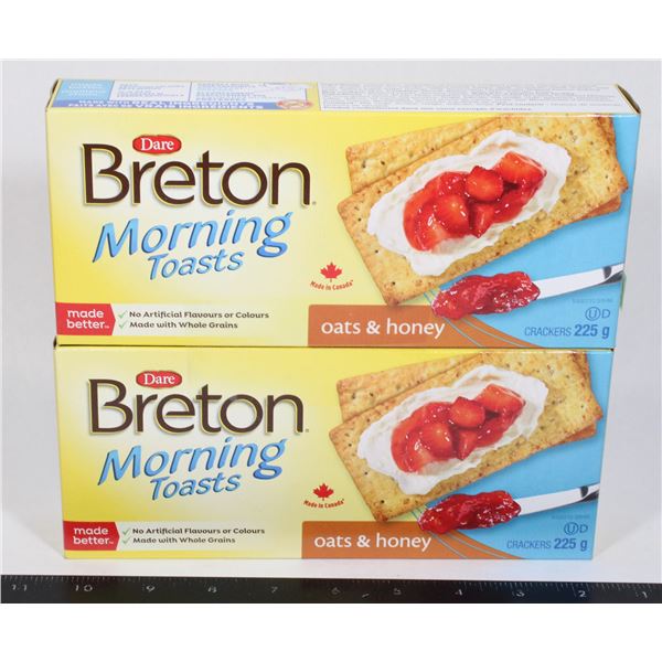 TWO BRETON MORNING TOASTS
