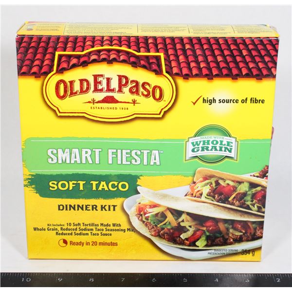 OLD EL PASO SMART FIESTA SOFT TACO DINNER KIT 354G