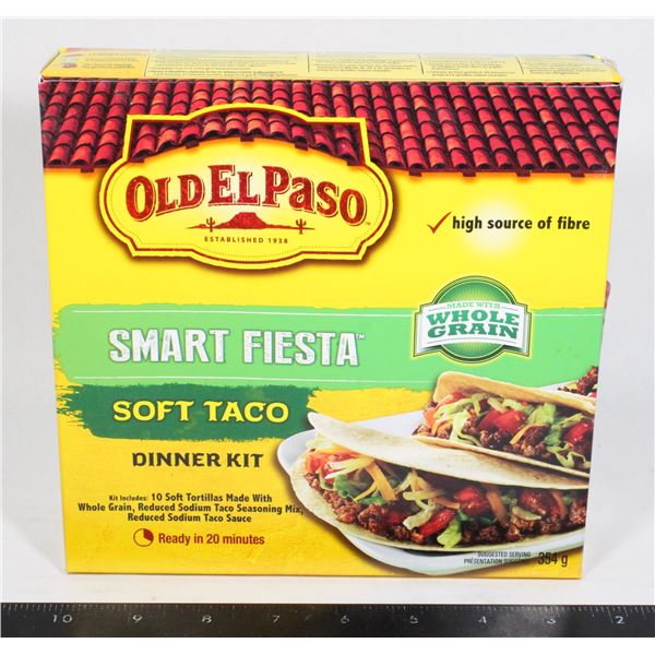 OLD EL PASO SMART FIESTA SOFT TACO DINNER KIT 354G