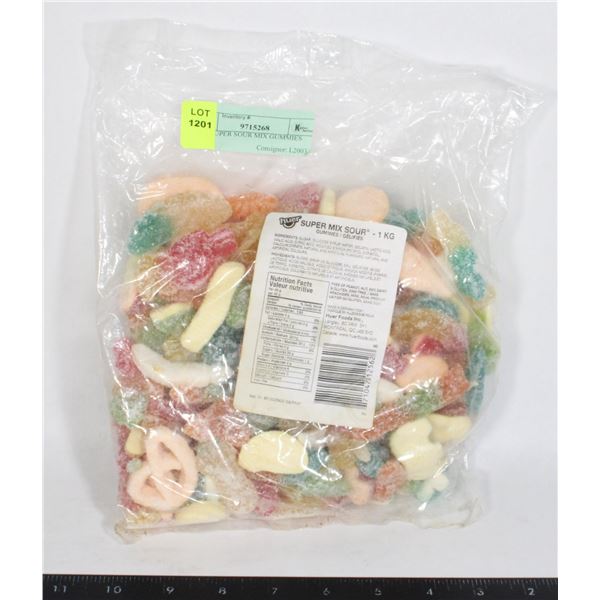 1KG SUPER SOUR MIX GUMMIES