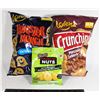 Image 1 : MONSTER MUNCH, CRUNCHIPS, PZAZZ POTATO PEANUTS