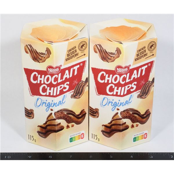 TWO NESTLE CHOCOLATE CHIPS ORIGINAL