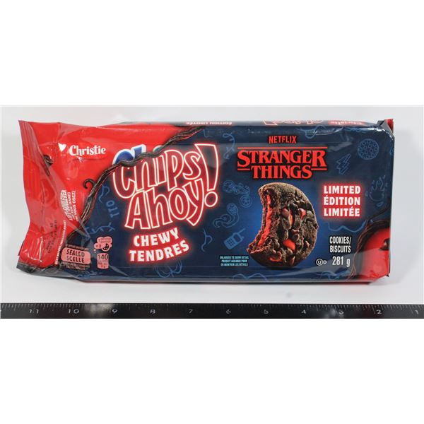 LIMITED EDITION STRANGER THINGS CHIPS AHOY CHEWY
