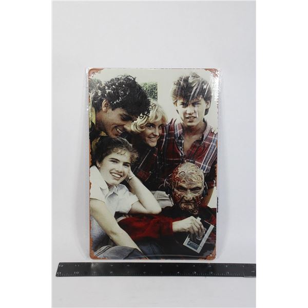 NEW A NIGHTMARE ON ELM STREET THEME SIGN. THE ELM