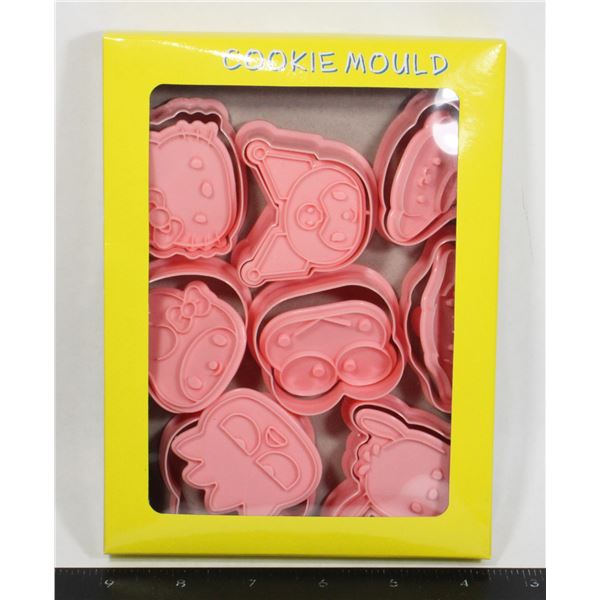 NEW 8PCE SANRIO AVATAR COOKIE MOLDS