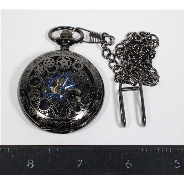 NEW MECHANICAL BLACK TONE WITH BLUE GEAR POCKET