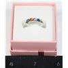 Image 1 : NEW SIZE 7 SILVER TONE ZIRCONIA RING