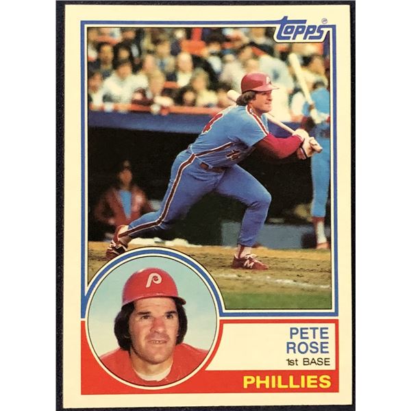 1983 TOPPS PETE ROSE