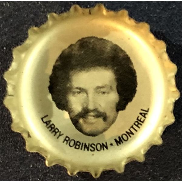 1980-81 PEPSI NHL BOTTLECAPS - LARRY ROBINSON (HOF)