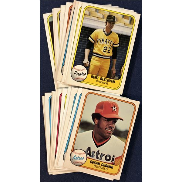 1981 FLEER BASEBALL COLLECTION (25)