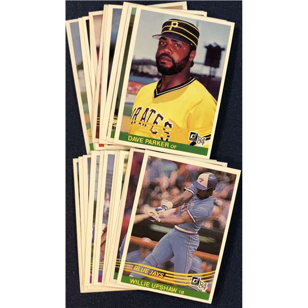 1984 DONRUSS BASEBALL COLLECTION (25)