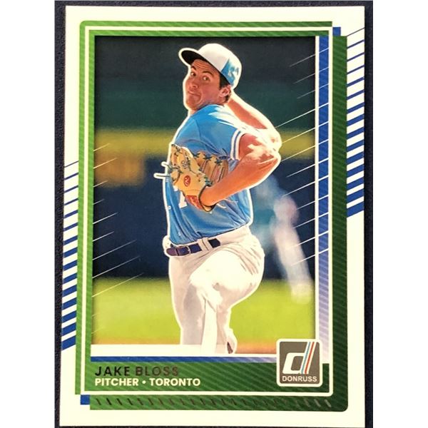 2025 DONRUSS JAKE BLOSS ROOKIE CARD