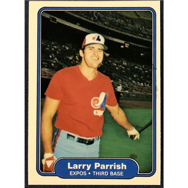 1982 FLEER LARRY PARRISH