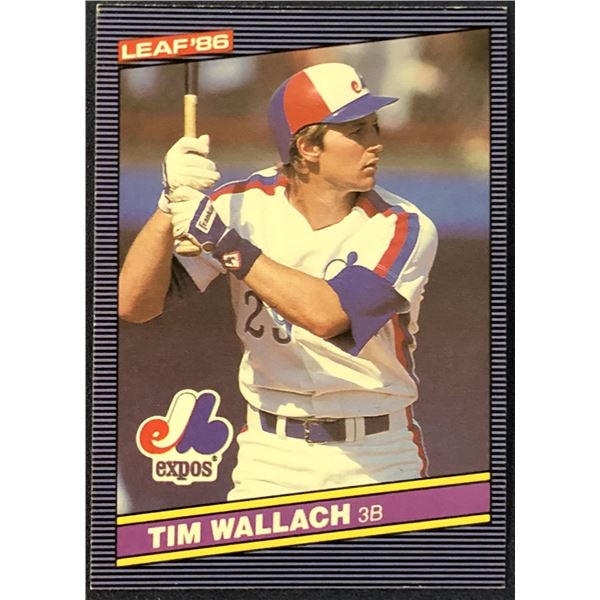 1986 LEAF TIM WALLACH