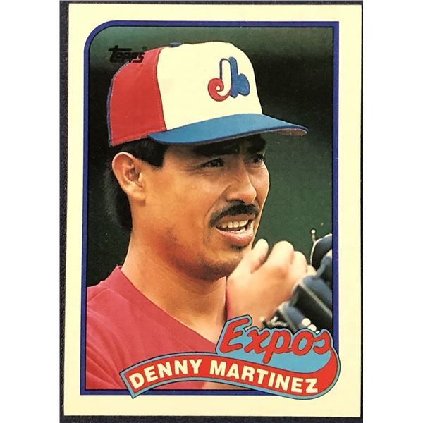 1989 TOPPS DENNIS MARTINEZ