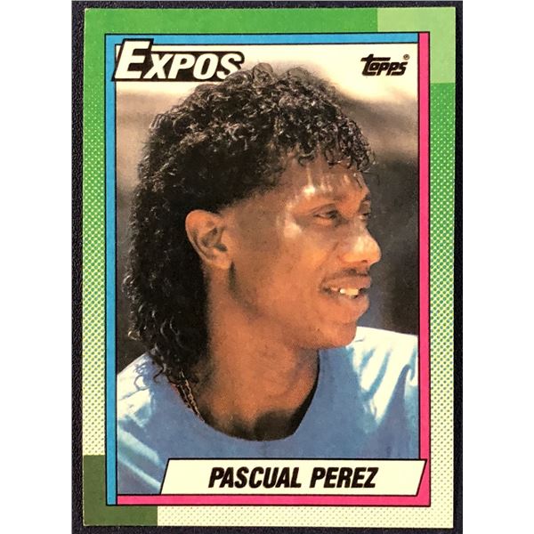 1990 TOPPS PASCUAL PEREZ