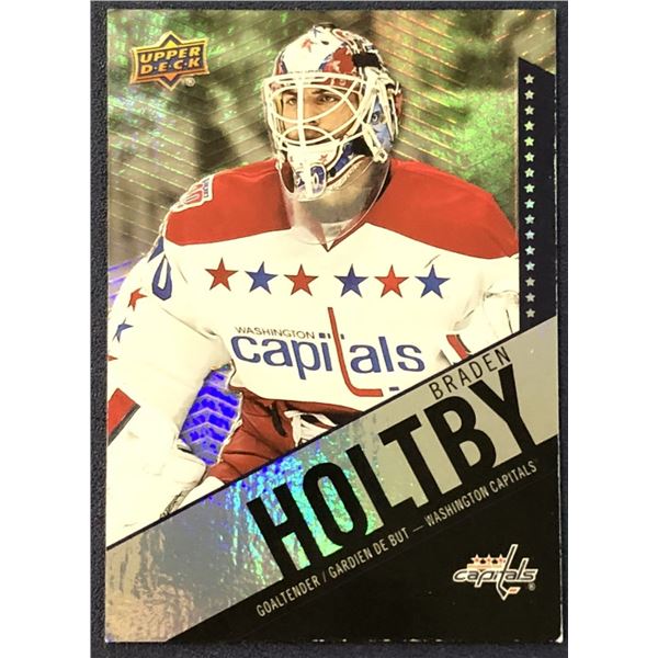 2015-16 UPPER DECK BRADEN HOLTBY