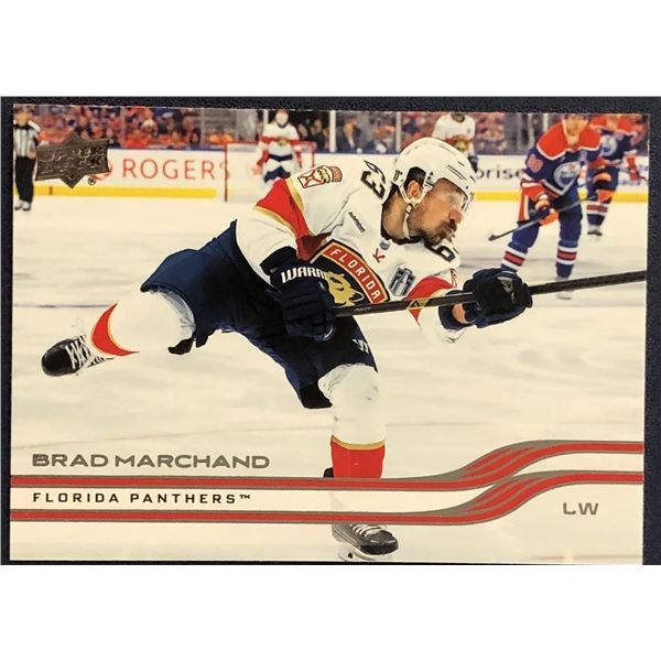 2025-26 UPPER DECK NHL BRAD MARCHAND