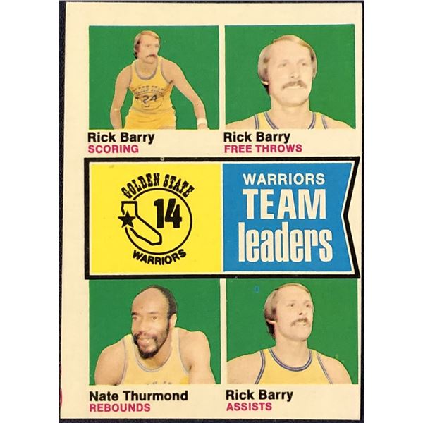1974-75 TOPPS RICK BARRY (HOF)
