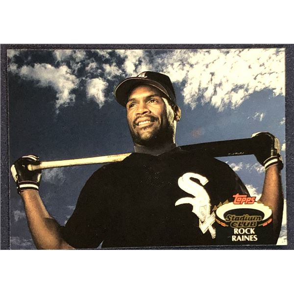 1992 TOPPS STADIUM CLUB BASEBALL TIM RAINES (HOF)